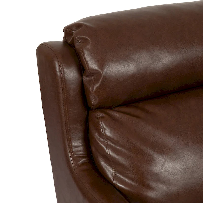 Bucklin Contemporary Pillow Tufted Club Chair by Christopher Knight Home