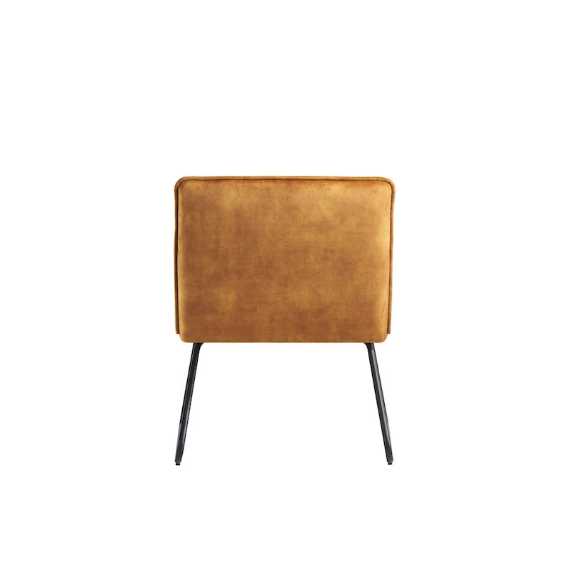Corvus Cosmo Fabric Lounge Accent Slipper Chair