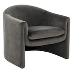 SAFAVIEH Couture Laylette Upholstered Accent Chair - 33 IN W x 31 IN D x 30 IN H