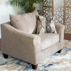 Roundhill Furniture Camero Contemporary Fabric Pillowback Accent Chair