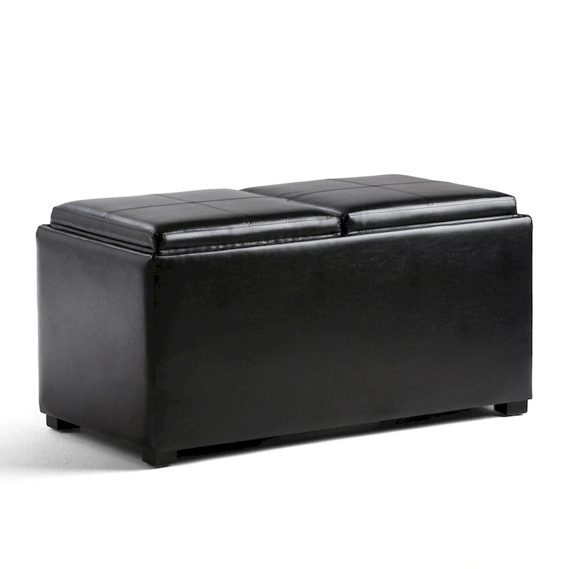 WYNDENHALL Franklin Upholstered 3-piece Ottoman Set