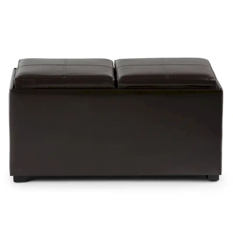 WYNDENHALL Franklin Upholstered 3-piece Ottoman Set