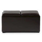 WYNDENHALL Franklin Upholstered 3-piece Ottoman Set