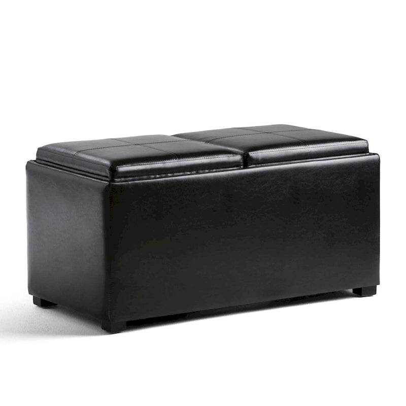WYNDENHALL Franklin Upholstered 3-piece Ottoman Set
