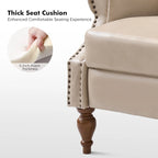 Terri Traditional Vegan Leather Manual Push Back Recliner Set of 2 by HULALA HOME