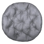 Klear Vu Solid Micro Suede Thick and Fluffy Replacement Papasan Chair Cushion