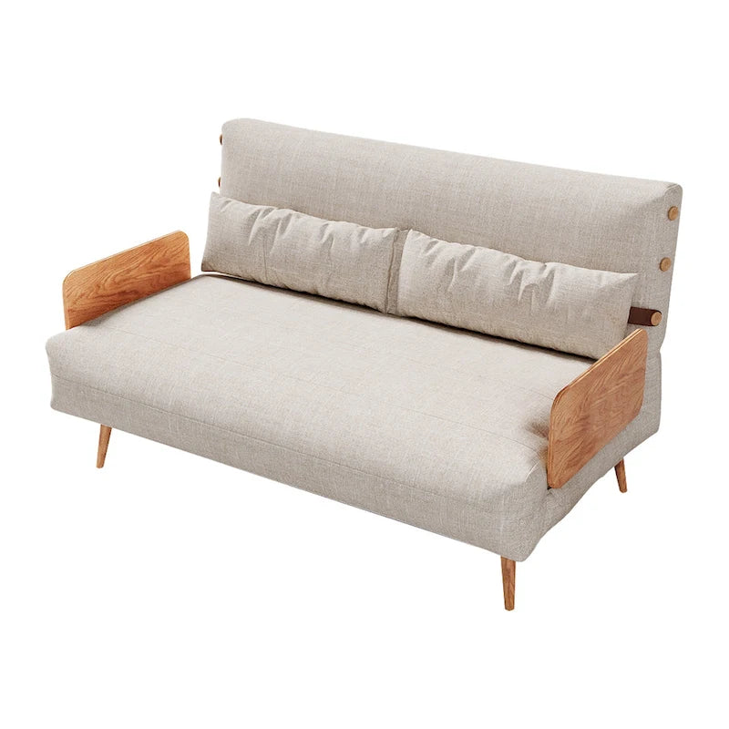 JASIWAY 59.1 Modern Upholstered Sofa Bed