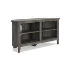 Signature Design by Ashley Arlenbry Gray Corner TV Stand