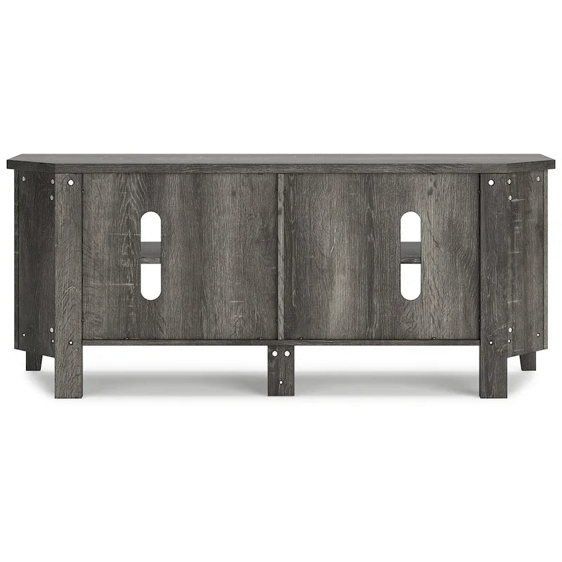 Signature Design by Ashley Arlenbry Gray Corner TV Stand