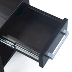 WYNDENHALL Waterloo SOLID WOOD 14 inch Wide Rectangle Contemporary Narrow Side Table - 14 inch Wide