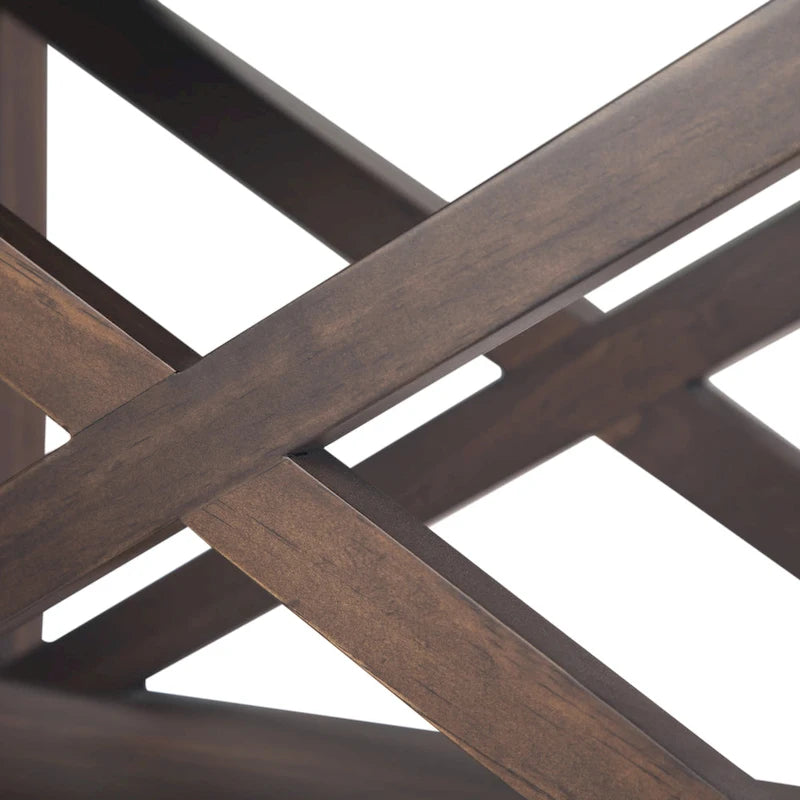 WYNDENHALL Waterloo SOLID WOOD 14 inch Wide Rectangle Contemporary Narrow Side Table - 14 inch Wide