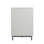 Manhattan Comfort Brighton 60 In. Wire Management Media Cabinet Console