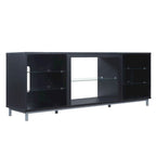 Manhattan Comfort Brighton 60 In. Wire Management Media Cabinet Console