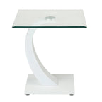 Cres Glam Glasstop 3-Piece Coffee Table Set by Furniture of America