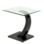 Cres Glam Glasstop 3-Piece Coffee Table Set by Furniture of America