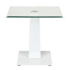 Cres Glam Glasstop 3-Piece Coffee Table Set by Furniture of America