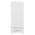 WYNDENHALL Pearson SOLID HARDWOOD 48 inch Wide Mid Century Modern Medium Storage Cabinet - 48w x 17d x 42 h