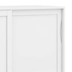 WYNDENHALL Pearson SOLID HARDWOOD 48 inch Wide Mid Century Modern Medium Storage Cabinet - 48w x 17d x 42 h