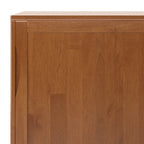 WYNDENHALL Pearson SOLID HARDWOOD 48 inch Wide Mid Century Modern Medium Storage Cabinet - 48w x 17d x 42 h