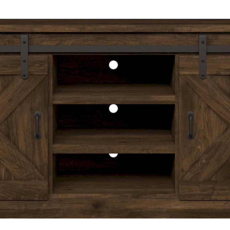 The Gray Barn Sycamore Rise Farmhouse Wood 66-inch TV Console