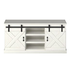 The Gray Barn Sycamore Rise Farmhouse Wood 66-inch TV Console