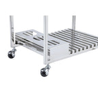 Somette Contemporary All Metal Tea Cart - N/A