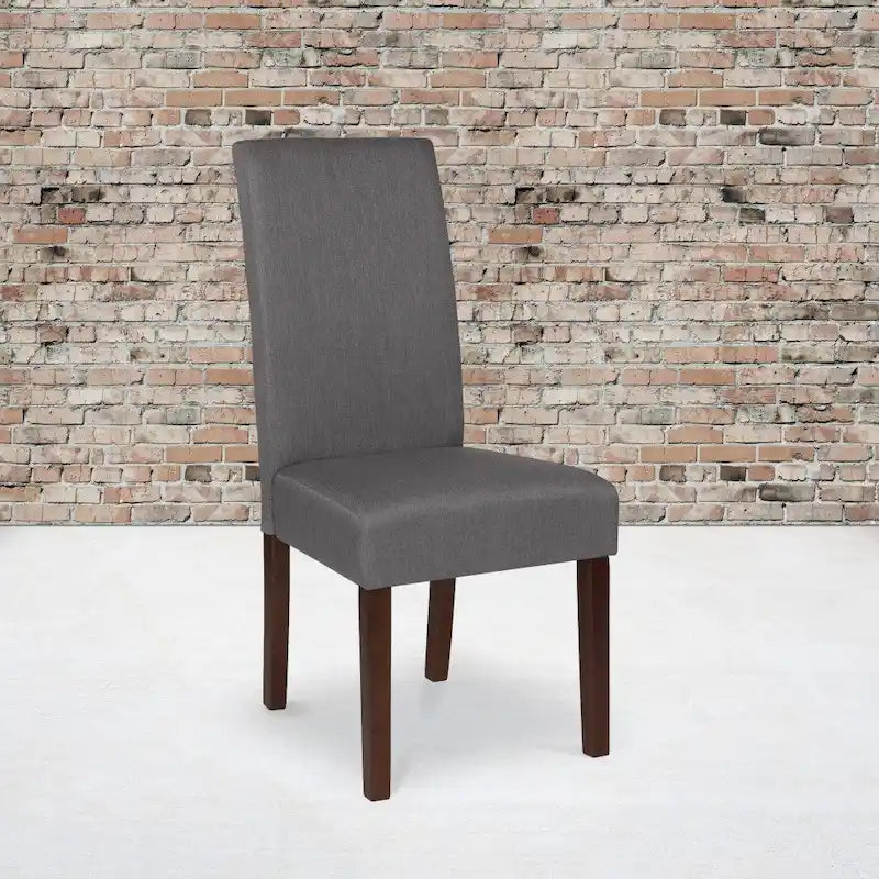 Upholstered Wood Parsons Chair (Set of 2) - 19W x 21.5D x 40H