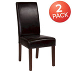 Upholstered Wood Parsons Chair (Set of 2) - 19W x 21.5D x 40H