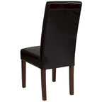 Upholstered Wood Parsons Chair (Set of 2) - 19W x 21.5D x 40H