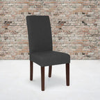 Upholstered Wood Parsons Chair (Set of 2) - 19W x 21.5D x 40H