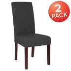 Upholstered Wood Parsons Chair (Set of 2) - 19W x 21.5D x 40H