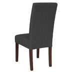 Upholstered Wood Parsons Chair (Set of 2) - 19W x 21.5D x 40H