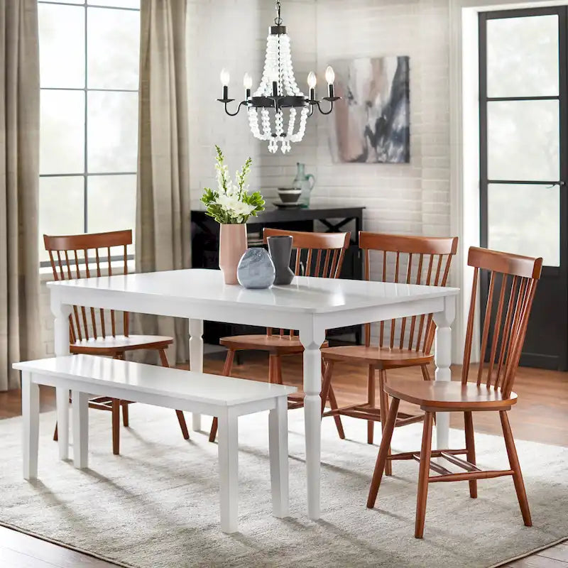 Simple Living Parma Dining Set with Dining Bench