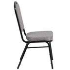 Steel/ Fabric Crown Back Stacking Banquet Chair (Set of 4)