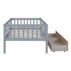 Platform bed Daybed Wood Bed with Two Drawers