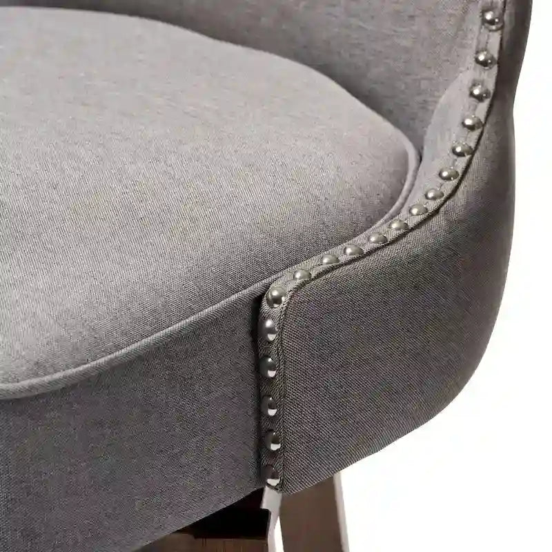 Gradisca Modern and Contemporary 2-Piece Swivel Bar Stool Set