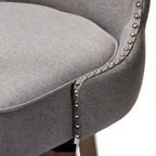 Gradisca Modern and Contemporary 2-Piece Swivel Bar Stool Set