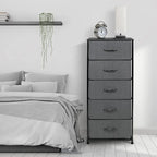 Dresser Storage Tower, Organizer for Closet, Tall Dresser for Bedroom