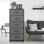 Dresser Storage Tower, Organizer for Closet, Tall Dresser for Bedroom