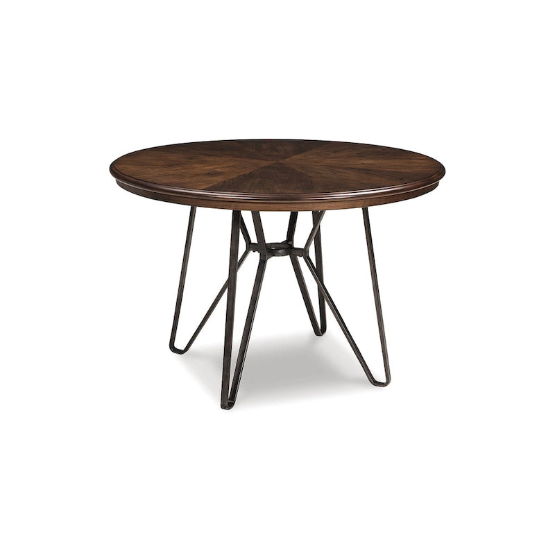 Signature Design by Ashley Centiar Brown/Black 5-Piece Dining Package