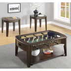 Steve Silver Darlington Game End Table with Chessboard