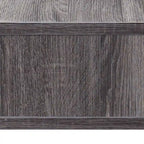 DH BASIC Wall-Mounted Gray 60 Open Shelf TV Console by Denhour