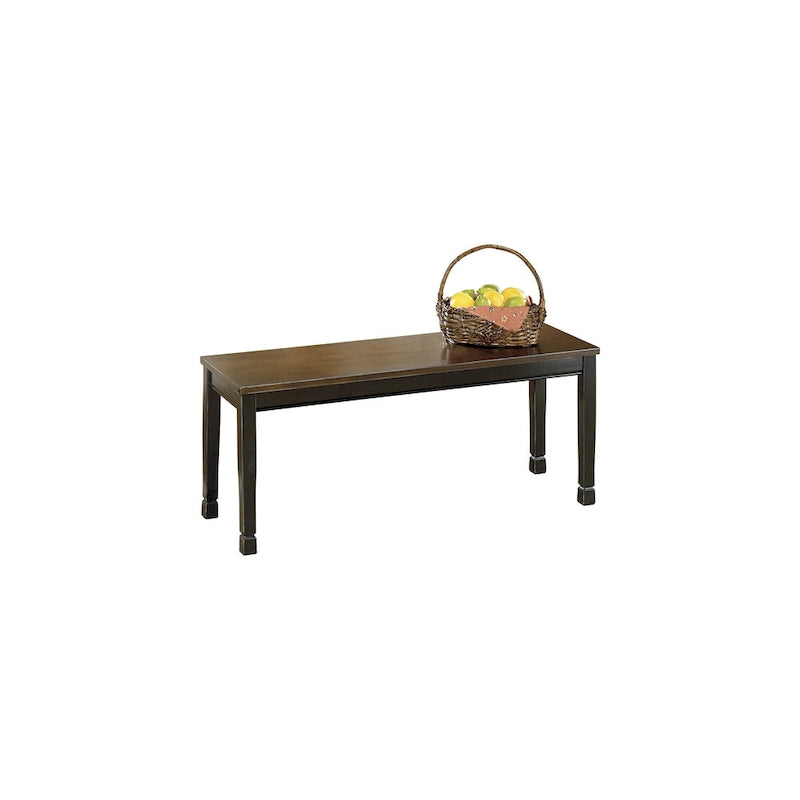 Signature Design by Ashley Owingsville Black/Brown 6-Piece Dining Package