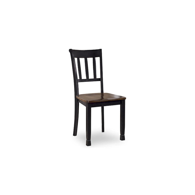 Signature Design by Ashley Owingsville Black/Brown 6-Piece Dining Package