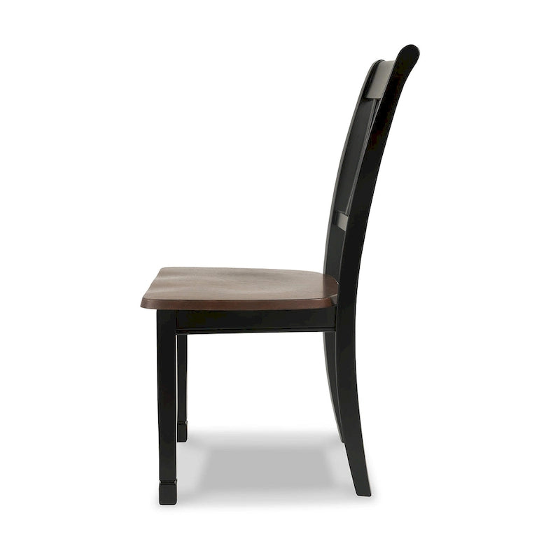 Signature Design by Ashley Owingsville Black/Brown 6-Piece Dining Package