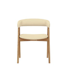 Cove Curved Back Upholstered Chairs, (Set of 2)