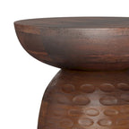 WYNDENHALL Willis 13 inch Wide Solid Wood Contemporary Accent Table & Fully Assembled - 12.6 D x 12.6 W x 17.7 H