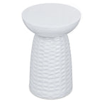WYNDENHALL Willis 13 inch Wide Solid Wood Contemporary Accent Table & Fully Assembled - 12.6 D x 12.6 W x 17.7 H