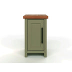 Bridgevine Home Modern Farmhouse 14 inch Chairside Table, No Assembly Required, Two-Tone Finish