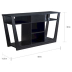 Dionte Modern 60-inch 6-Shelf 1-Drawer TV Console by Furniture of America
